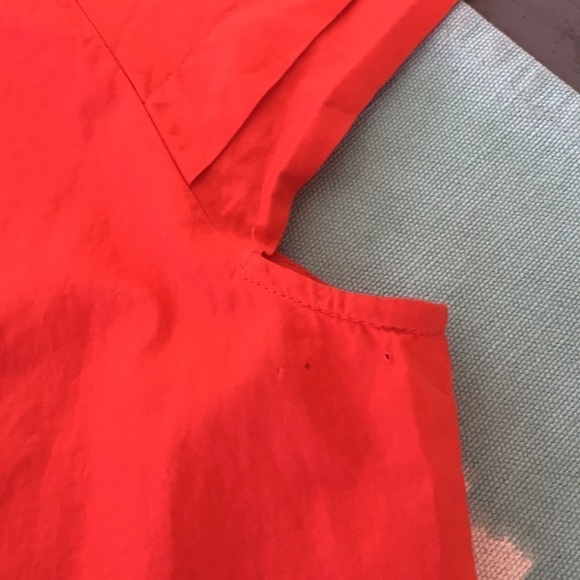 Merona Embroidered Gator Country Pleated‎ Detail Short Sleeve Top - Picture 13 of 13